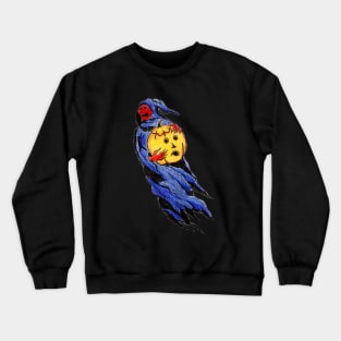 Vintage Pumpkin Ghoul Crewneck Sweatshirt